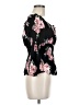 Almost Famous 100% Rayon Black 3/4 Sleeve Blouse Size M (estimated) - photo 4