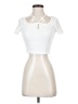 GU Ivory Short Sleeve Turtleneck Size S - photo 1