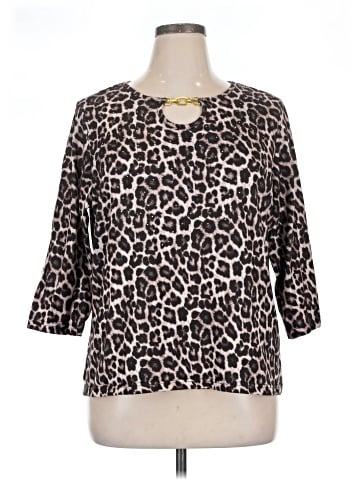 Cathy Daniels 3/4 Sleeve Blouse (view 1)