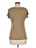 a.n.a. A New Approach Tan Short Sleeve Top Size Med Petite - photo 2