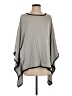 Saks Fifth Avenue Gray Poncho Size S - photo 1