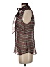 W by Worth Brown Sleeveless Blouse Size 4 - photo 5