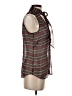W by Worth Brown Sleeveless Blouse Size 4 - photo 4