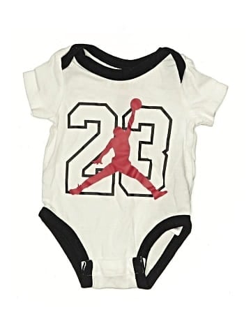 Air Jordan Short Sleeve Onesie (view 1)