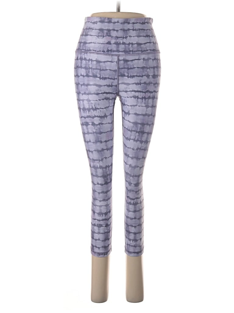 Pre-owned Athleta Leggings In Purple