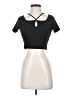 GU Black Short Sleeve Turtleneck Size S - photo 1