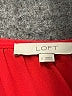 Ann Taylor LOFT 100% Polyester Red Sleeveless Blouse Size S - photo 7