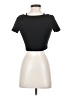GU Black Short Sleeve Turtleneck Size S - photo 2