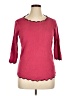 Roz & Ali Pink Pullover Sweater Size 1X - photo 1