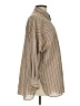 Pilcro Stripes Tan Long Sleeve Button-Down Shirt Size XXS - photo 4