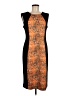 ASHRO Graphic Orange Cocktail Dress Size M - photo 1