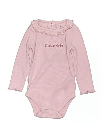 Calvin Klein Long Sleeve Onesie (view 1)