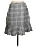 Ann Taylor LOFT Plaid Gray Casual Skirt Size 4 - photo 2