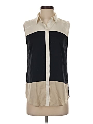 Ann Taylor Sleeveless Button-Down Shirt (view 1)