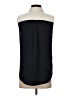 Ann Taylor Color Block Ivory Sleeveless Button-Down Shirt Size S - photo 2