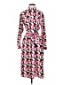 Express Print Pink Casual Dress Size XS - photo 1