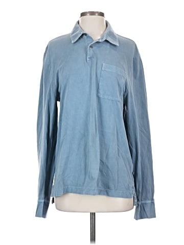 James Perse Long Sleeve Blouse (view 1)