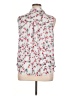 Elle 100% Polyester Floral White Sleeveless Blouse Size XL - photo 2