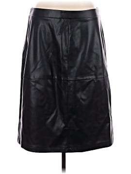 D&Co. Faux Leather Skirt (view 1)