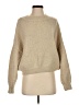 Hippie Rose 100% Polyester Solid Tan Turtleneck Sweater Size S - photo 1