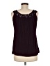 Unbranded Burgundy Purple Sleeveless Blouse Size M - photo 2