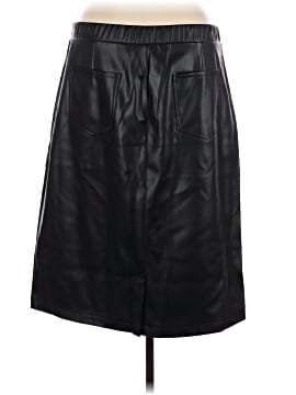 D&Co. Faux Leather Skirt (view 2)