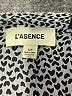 L'Agence Polka Dots Silver Long Sleeve Blouse Size Sm (1) - photo 7