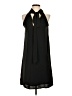 Nordstrom Rack 100% Polyester Solid Black Casual Dress Size S - photo 1