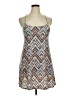 Wallflower Chevron-herringbone Gray Casual Dress Size L - photo 1