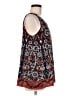 Max Studio Damask Blue Sleeveless Blouse Size M - photo 4