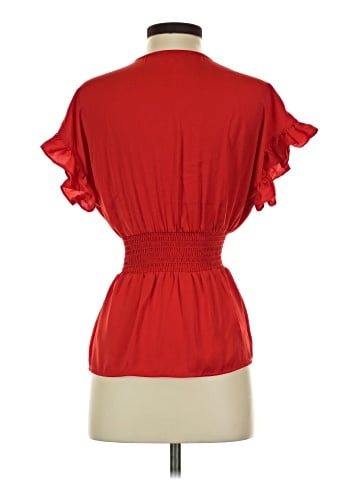 Max Studio Short Sleeve Blouse (view 2)