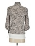 Alex Evenings Animal Print Gray Blazer Size S - photo 2