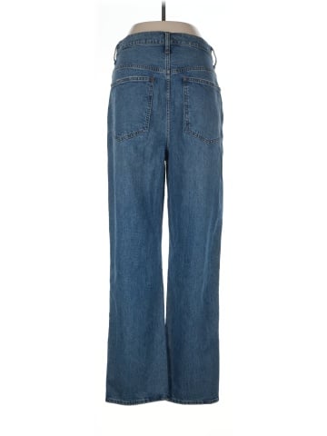 Madewell Tab-Waist Highest-Rise Straight Jeans in Delafield Wash (view 2)