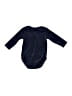 Nike 100% Polyester Blue Long Sleeve Onesie 9-12 MO / 12 MO - photo 2