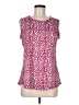 Unbranded Animal Print Pink Sleeveless T-Shirt Size M - photo 1