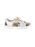 Johnny Was Graphic Gold Sneakers Size 7 - photo 1