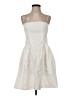 H&M 100% Polyester White Cocktail Dress Size S - photo 1