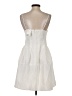 H&M 100% Polyester White Cocktail Dress Size S - photo 2