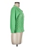 August Silk Green Cardigan Size M - photo 4
