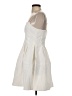 H&M 100% Polyester White Cocktail Dress Size S - photo 5