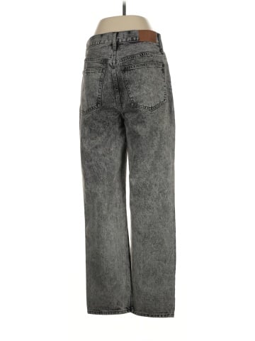 Madewell The Perfect Vintage Straight Jean in Acid Wash (view 2)