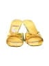 Stuart Weitzman Tropical Yellow Sandals Size 9 - photo 2
