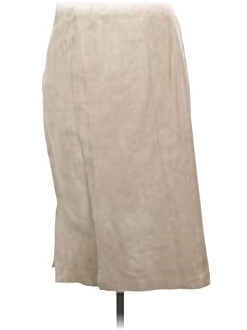 Terry Lewis Leather Skirt (view 2)