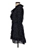Réalisation 100% Silk Black Long Sleeve Silk Top Size XS - photo 5