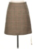 Reformation Plaid Brown Casual Skirt Size 4 - photo 1