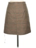 Reformation Plaid Brown Casual Skirt Size 4 - photo 2
