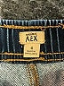 Maximus Rex Blue Cargo Pants Size 4 - photo 3