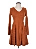 Halara Orange Casual Dress Size S - photo 1