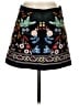Zara Basic Paisley Black Casual Skirt Size S - photo 1