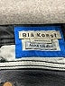 Blå Konst Acne Studios Chevron-herringbone Black Jeans Size 26 waist - photo 7